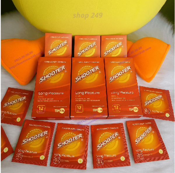 Bao cao su kéo dài thời gian Shooter 5in1 chính hãng