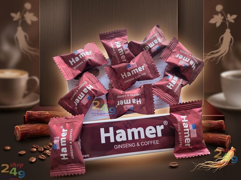 Kẹo Sâm Hamer Mỹ Chính Hãng Tuýp 8 Viên– 