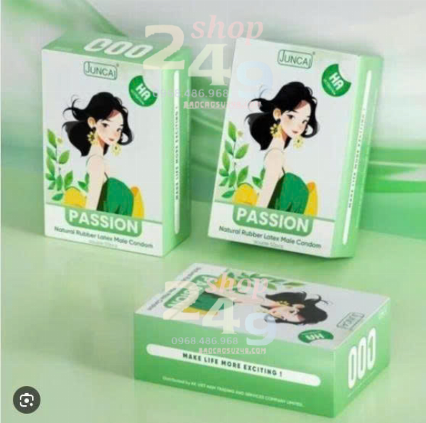 BAO CAO SU HA JUNCAI SIÊU MỎNG NHIỀU GEL BÔI TRƠN (HỘP 100 CHIẾC)