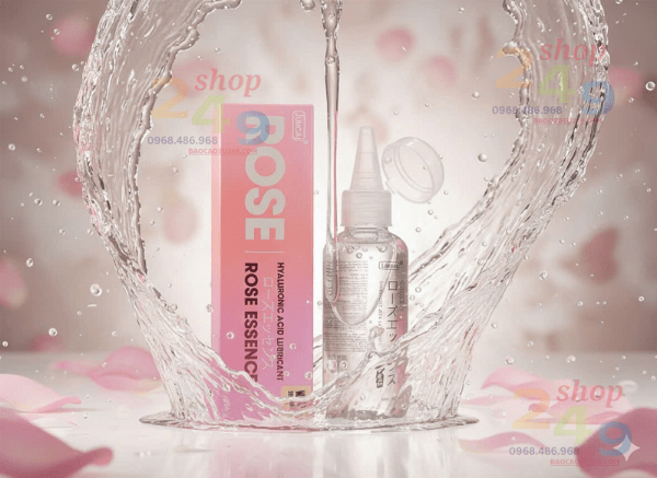 GEL BÔI TRƠN GỐC NƯỚC JUNCAI ROSE 60ML
