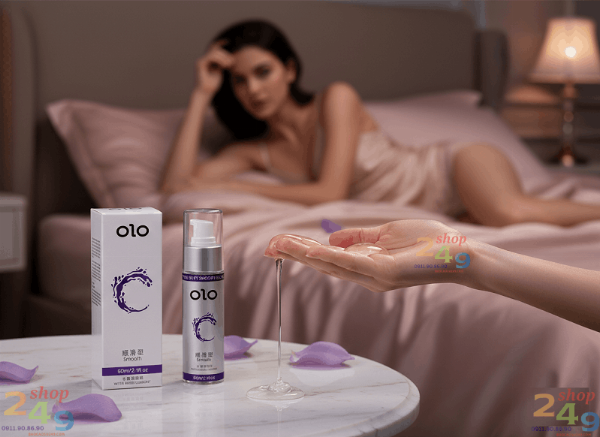 Gel Bôi Trơn OLO Smooth 60ml Chính Hãng – Dịu Nhẹ, Giảm Đau, Gốc Nước An Toàn