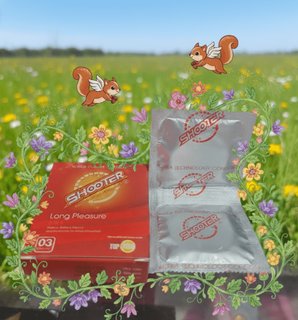 Bao cao su Shooter 5in1 kéo dài thời gian – Hộp 3 cái chính hãng