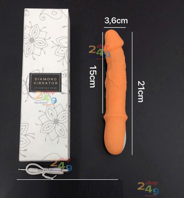 Dương vật giả rung móc điểm G 7 chế độ- tỏa nhiệt ấm