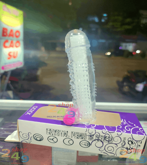 Bao Cao Su Đôn Dên Gai Rung Nhánh Silicon Mềm Mịn – Tăng Khoái Cảm Tự Nhiên