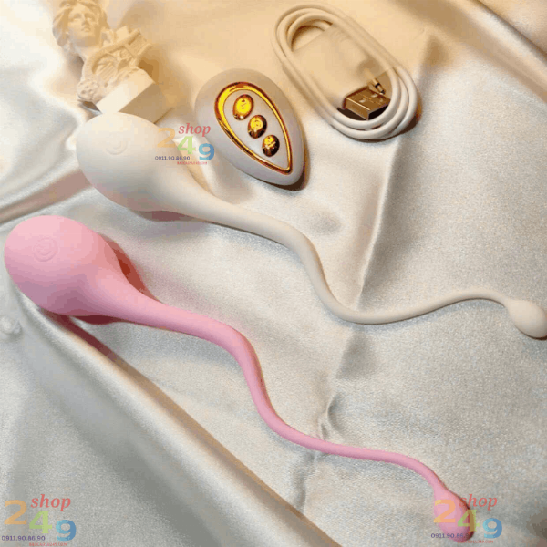 Trứng rung tình yêu nòng nọc điều khiển từ xa – 10 chế độ rung