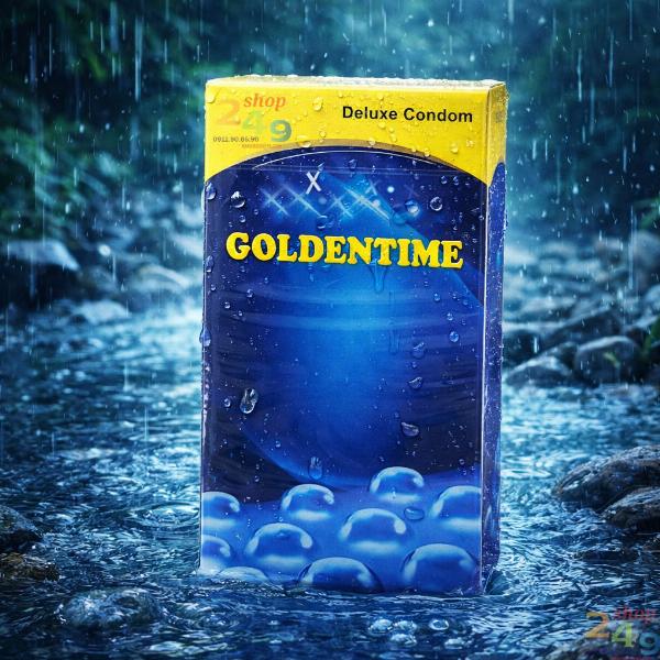 Bao Cao Su GOLDENTIME Deluxe – Chất Lượng Vàng Cho Cuộc Yêu Thăng Hoa