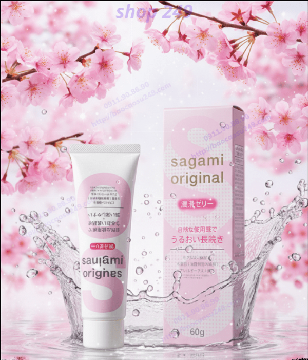 Gel Bôi Trơn Sagami Original 60g (Gốc Nước Cao Cấp)