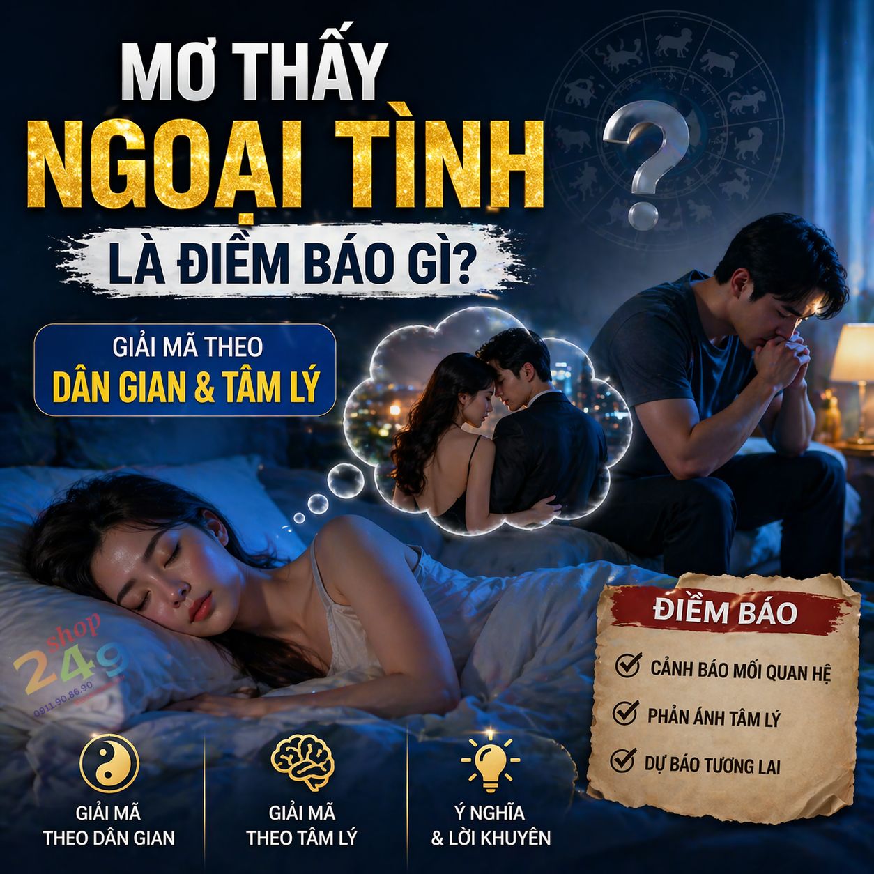 mơ thấy ngoại tình là điềm gì