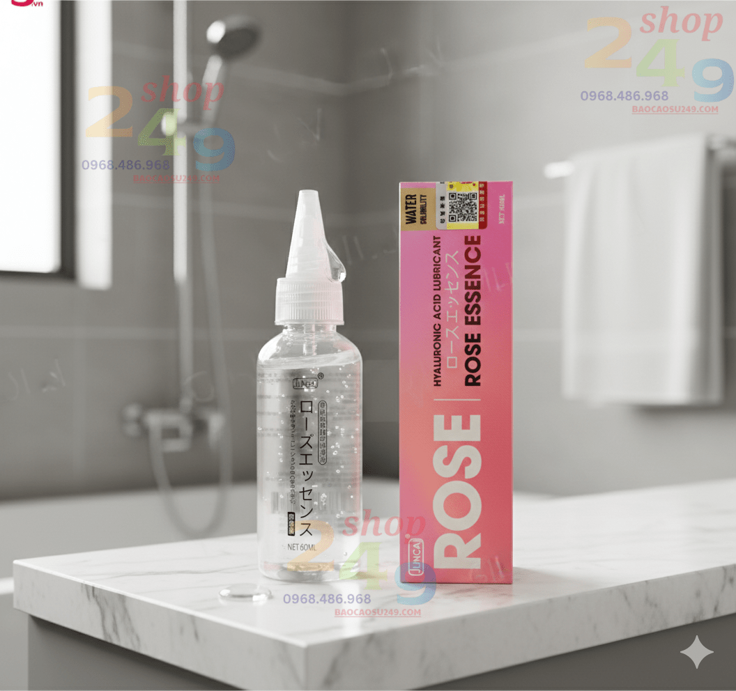 Gel bôi trơn Juncai Rose se khít, làm hồng vùng kín