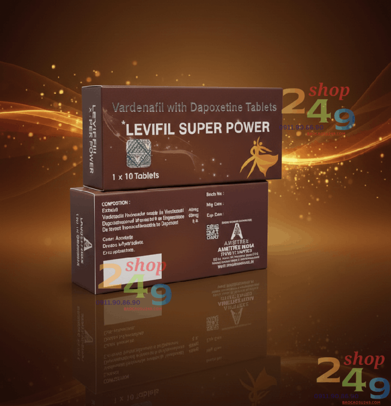 Levifil Super Power thuốc cương dương kéo dài thời gian
