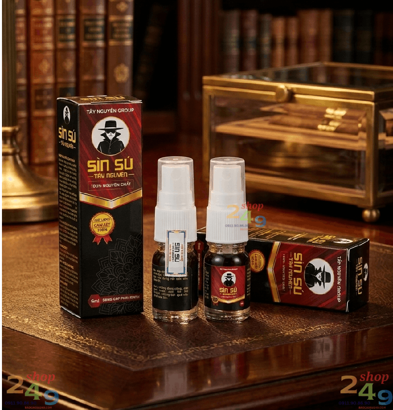 Sìn Sú Tây Nguyên dạng xịt chính hãng kéo dài thời gian