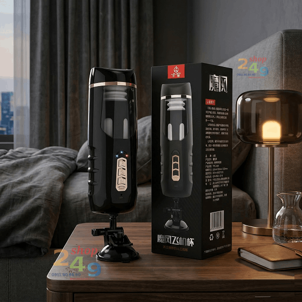 âm đạo giả thụt tự động gắn tường cao cấp silicon mềm mịn