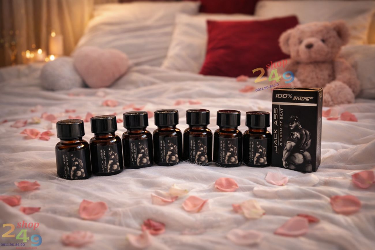 Chai hít Popper Jack Ass 10ml chính hãng USA tại Shop 249 Đà Nẵng