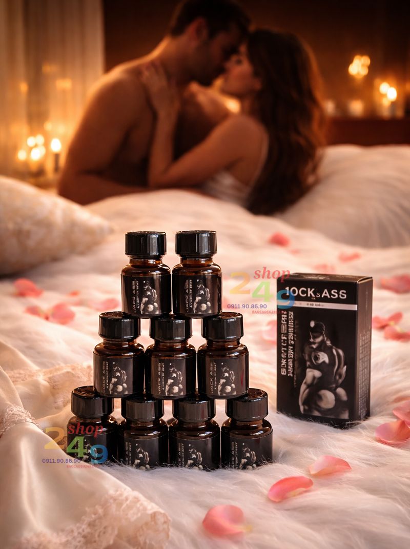 Tác dụng của Popper Jack Ass giúp tăng hưng phấn và giãn cơ hậu môn