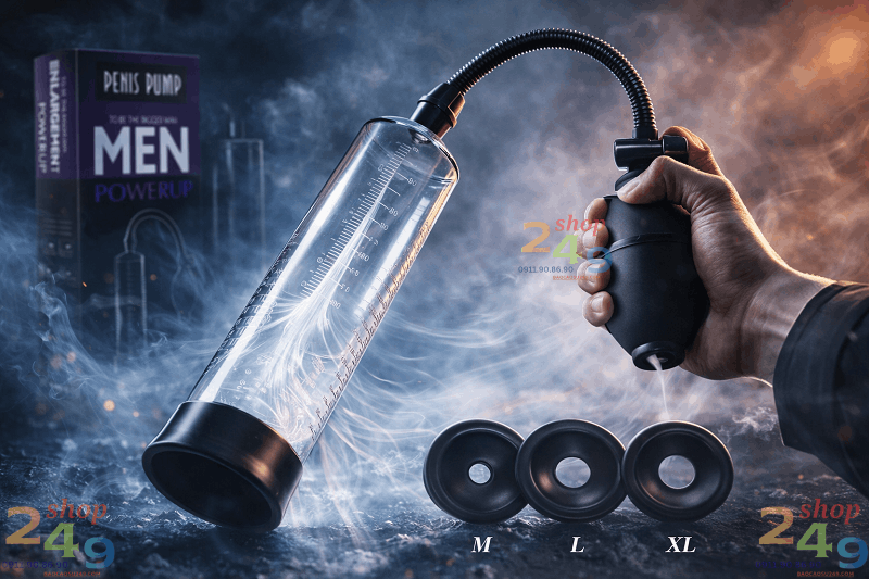 Mua máy tập Powerup Men tại Shop bao cao su Đà Nẵng