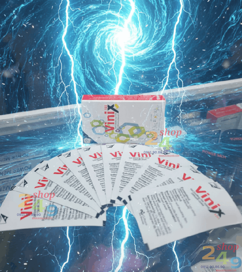 Tem ngậm Vinix 100mg Hàn Quốc chính hãng