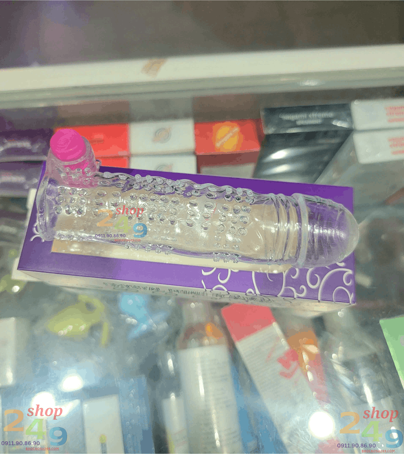 bao cao su đôn dên silicon trong suốt mềm mịn