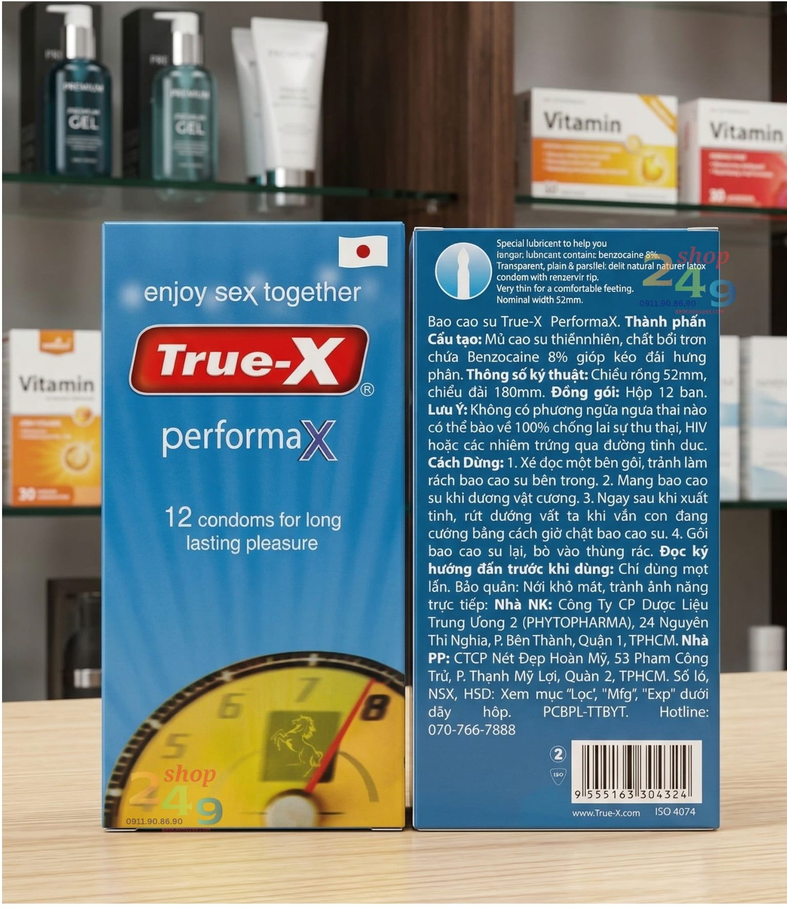 Địa chỉ mua bao cao su True-X PerformaX uy tín tại Đà Nẵng Shop 249