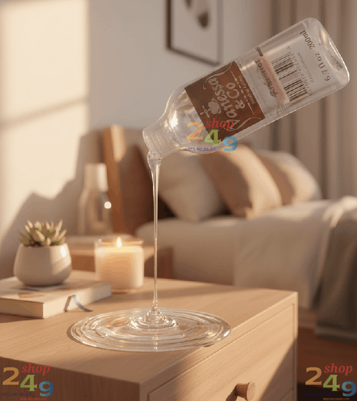 Cách sử dụng gel bôi trơn Vanessa & Co hiệu quả