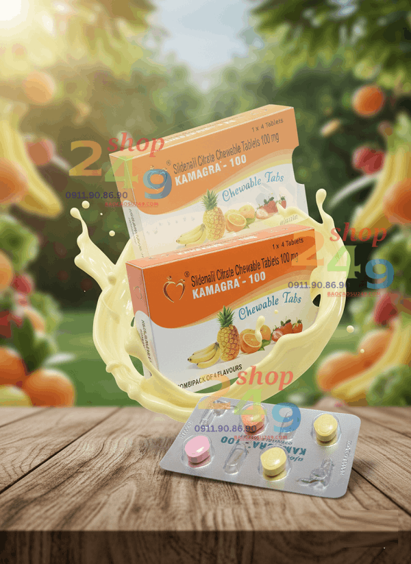 Kamagra 100mg chính hãng Ajanta Pharma