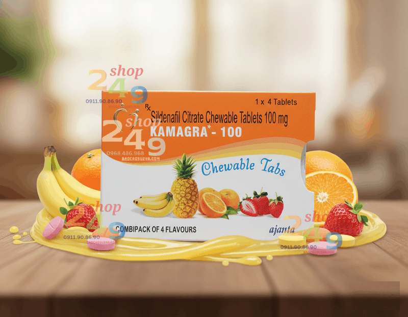 Kamagra 100mg viên nhai tăng cường sinh lý nam Shop 249 Đà Nẵng