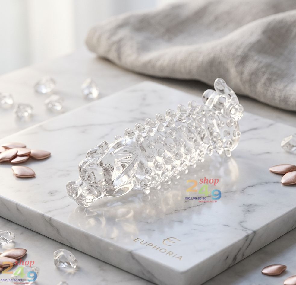 Cận cảnh gai massage và bộ rung bao cao su đôn dên rồng