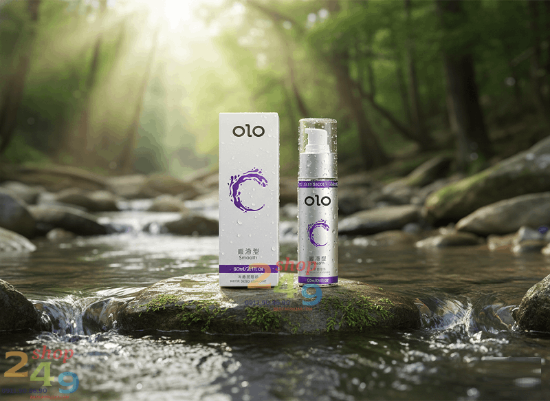 Gel bôi trơn OLO Smooth 60ml chai pump cao cấp