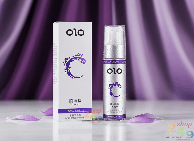Gel bôi trơn OLO Smooth 60ml chính hãng màu tím