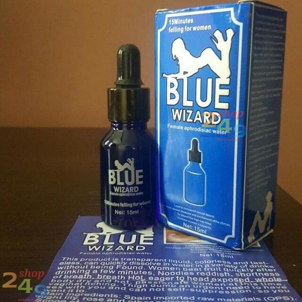 Cách sử dụng nước kích dục nữ Blue Wizard hiệu quả nhất
