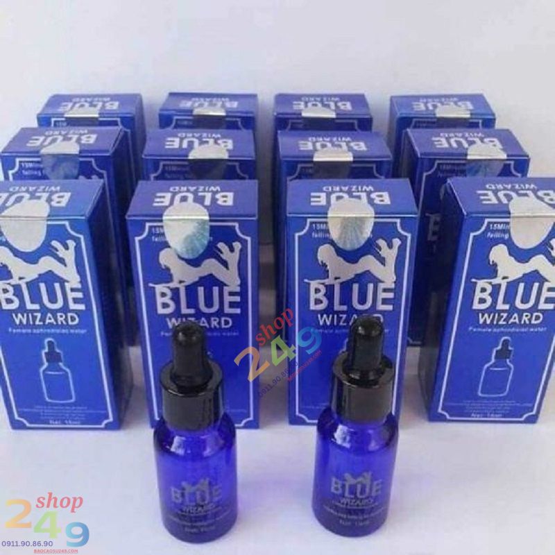 Biểu hiện khi sử dụng nước kích dục Blue Wizard Tây Ban Nha