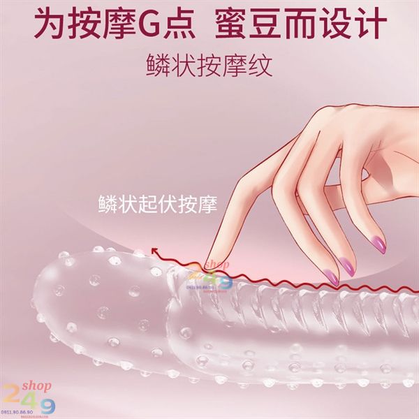 đôn dên ngón tay gân gai kích thích điểm G cực mạnh