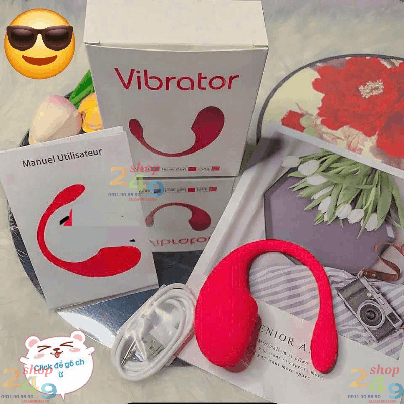 Trứng rung tình yêu Vibrato kết nối điện thoại cao cấp tại Đà Nẵng