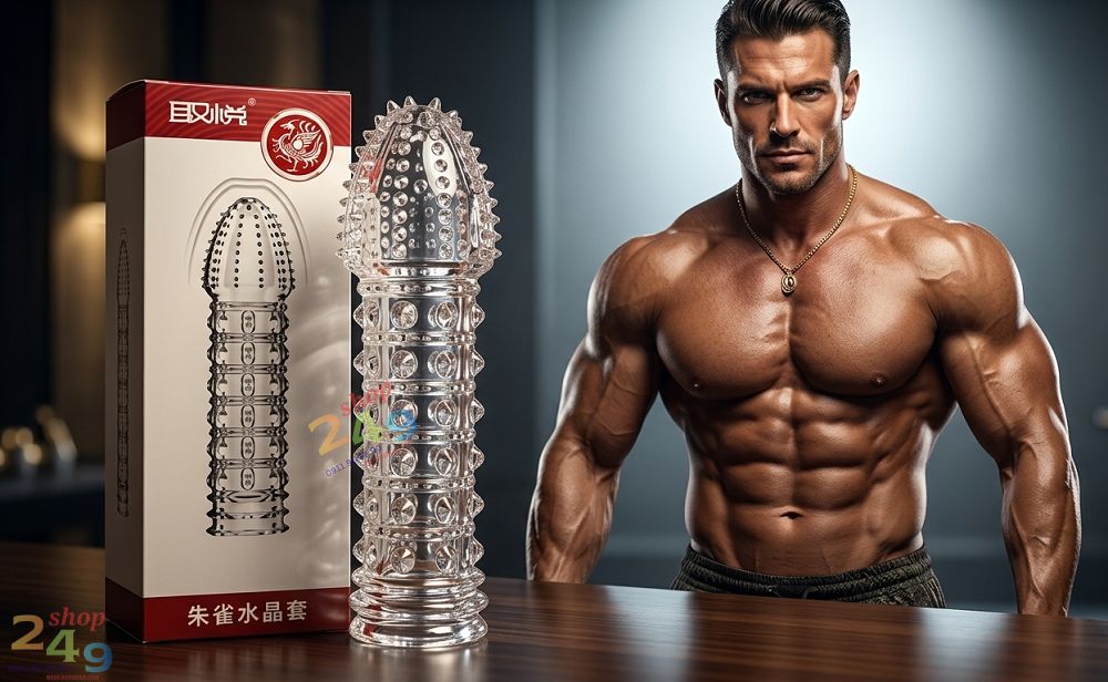 Bao cao su đôn dên AiChao silicone trong suốt cao cấp