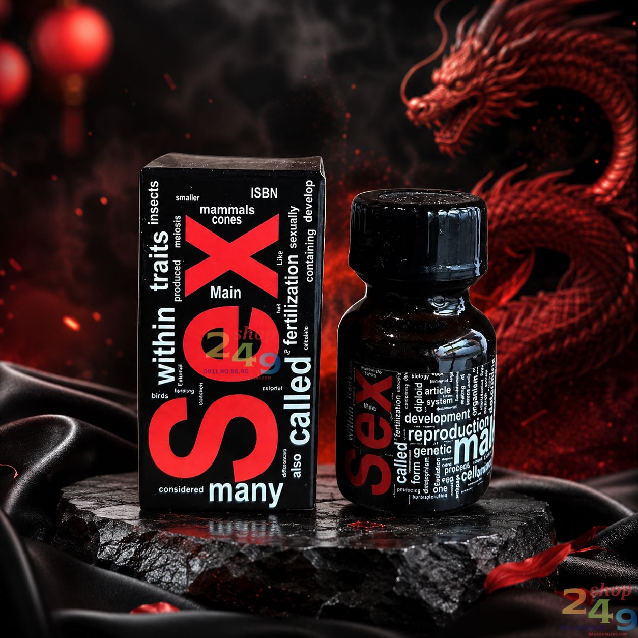 Nước ngửi Popper Sex 10ml chính hãng Mỹ giúp thăng hoa cuộc yêu