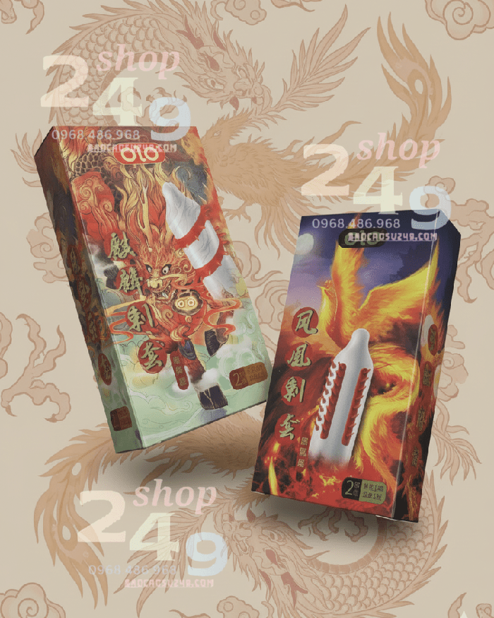 Bao cao su OLO bi silicon mơn trớn kích thích mạnh